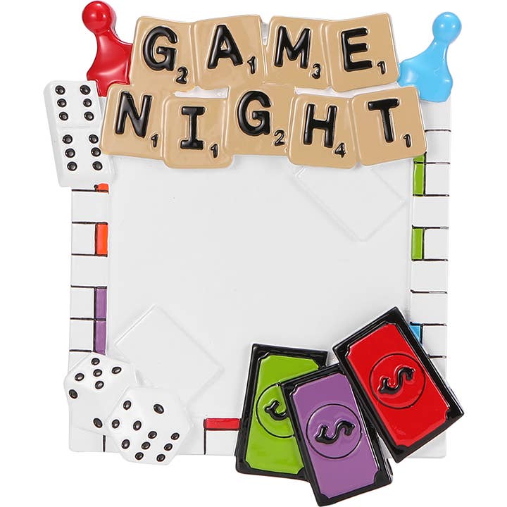 Personalisiertes Ornament für den Brettspielabend für den Großhandel von PolarX Ornaments