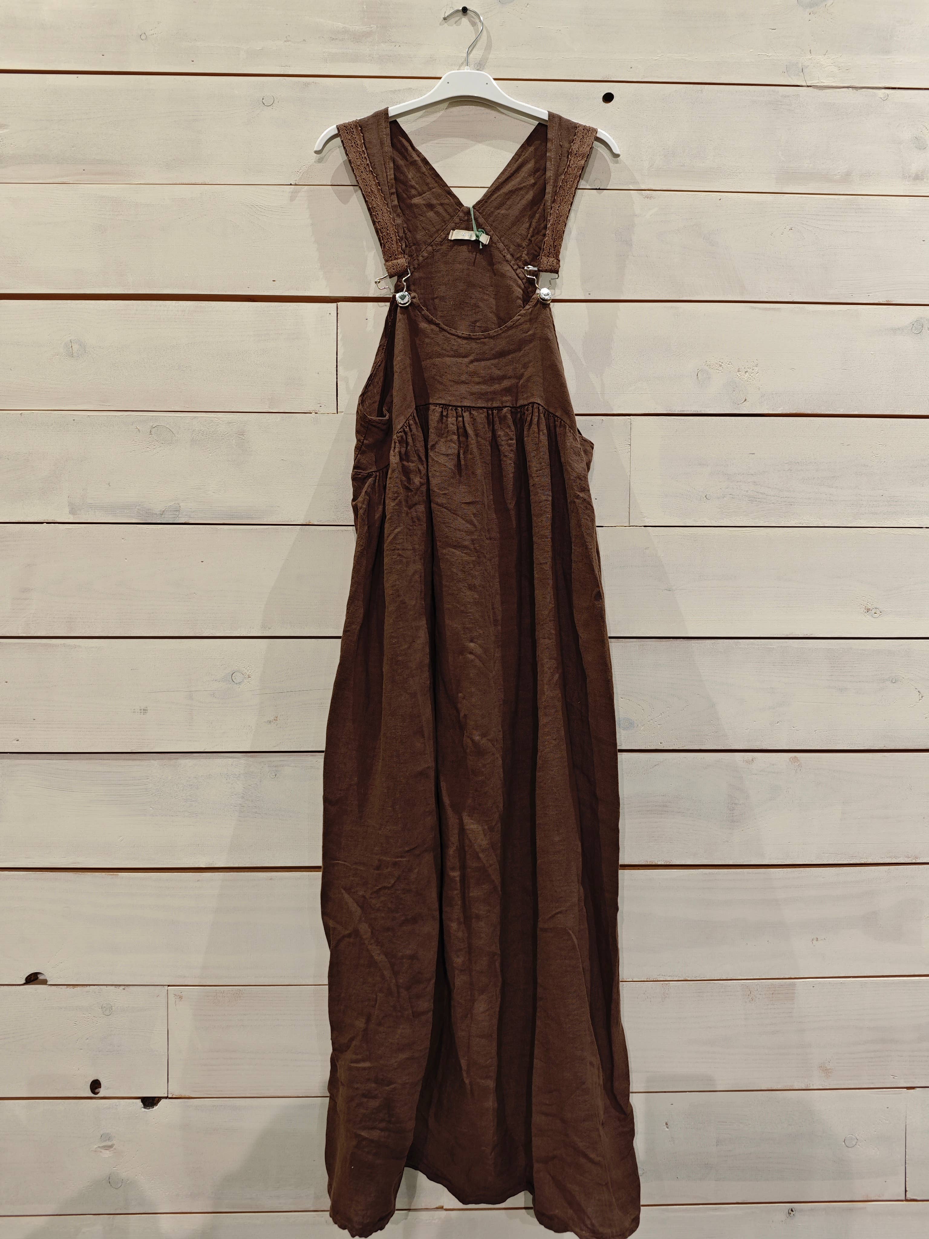 Linos y Textiles – Engroshandel Kjole - Dame – REF 72202 100% HØRKJOLE I BRYSTSTIL2