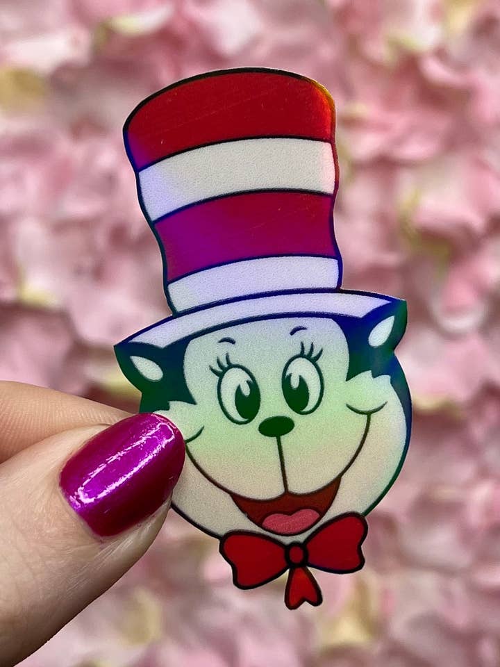 Adesivos Holográficos de Caracteres Dr. Seuss para Professores por atacado de 13resinswhy