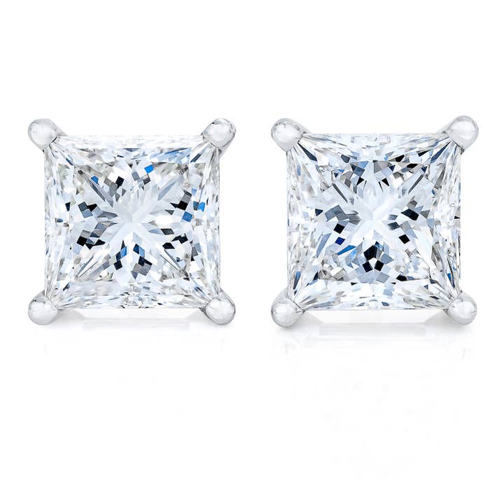 AGS Certified 18K White Gold 1.0 cttw Diamond Stud Earrings and other Purchase Wholesale agarbarn. Free Returns & Net 60 Terms on Faire trending on Faire.