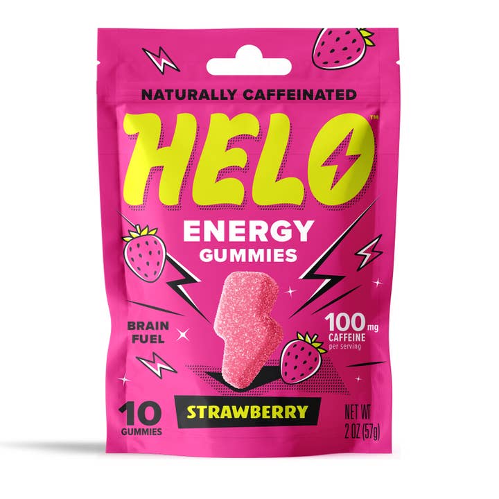 HELO Energy Gummies - Strawberry 10ct for wholesale by MELO Labs, Inc.