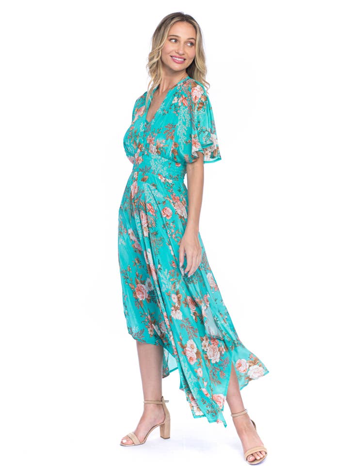 Langes Kleid Daphne für den Großhandel von Tolani