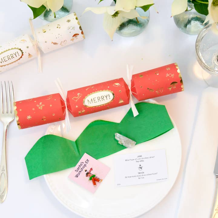 TOPS Malibu - Wholesale Party Favor - Surprise Crackers - Christmas Holiday - Assorted Colors