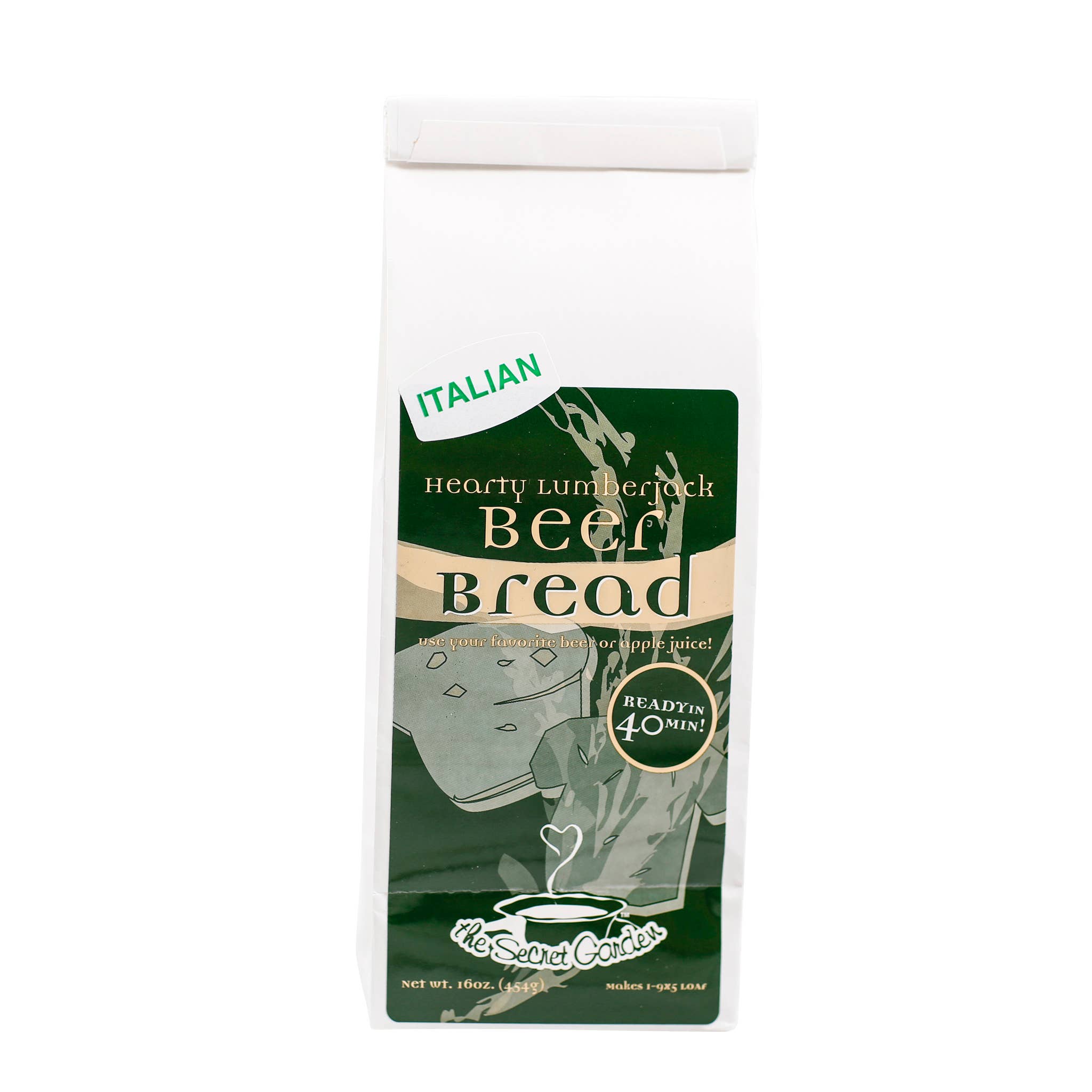 The Secret Garden - Wholesale Bread Mix - Hearty Lumberjack Beer Bread ~Flavors1