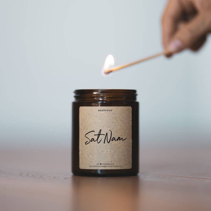 Happysoy - Venta al por mayor Velas en tarros - Vela perfumada | Sat Nam