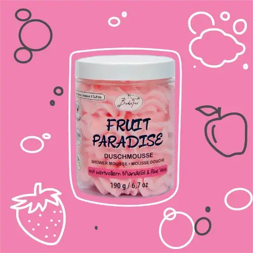 BadeFee - Wholesale Bath & Body Set - Shower Mousse Fruity Paradise3