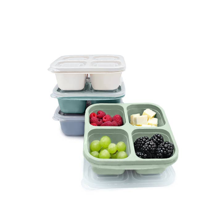 melii - Wholesale Food Storage Container - 4-Compartment Meal Prep Containers Pack of 43