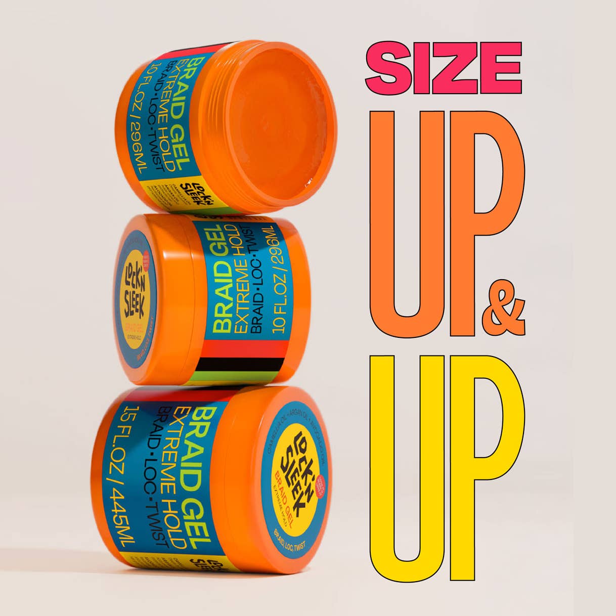 Lock'N Sleek - Wholesale Hair Styling Gel/Mousse - Braid Gel Extreme Hold15