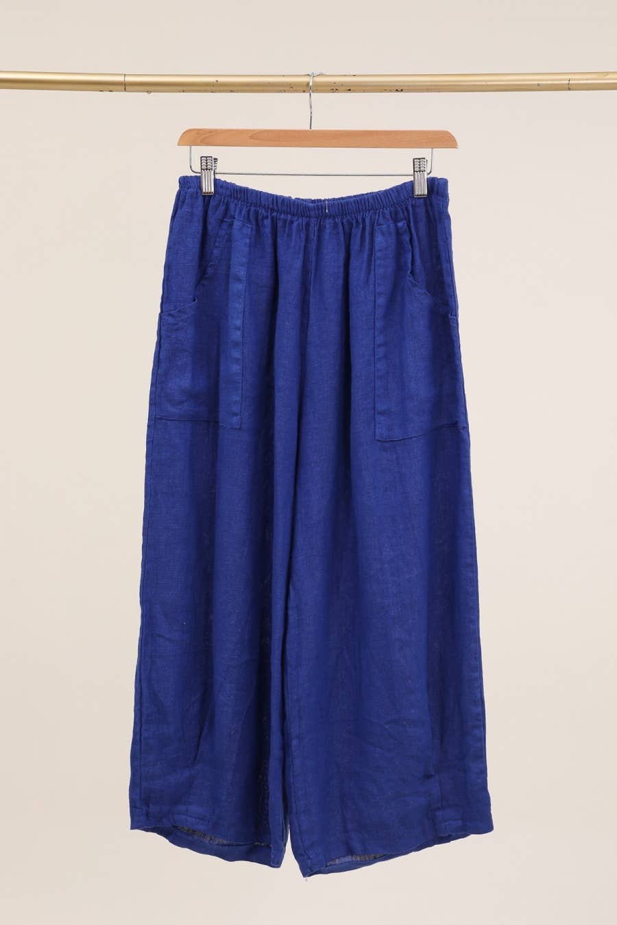 la maison des fibres naturelles - Vente Pantalon – femme - pantalon large en lin 6353 +size 100% linen made in Italy20