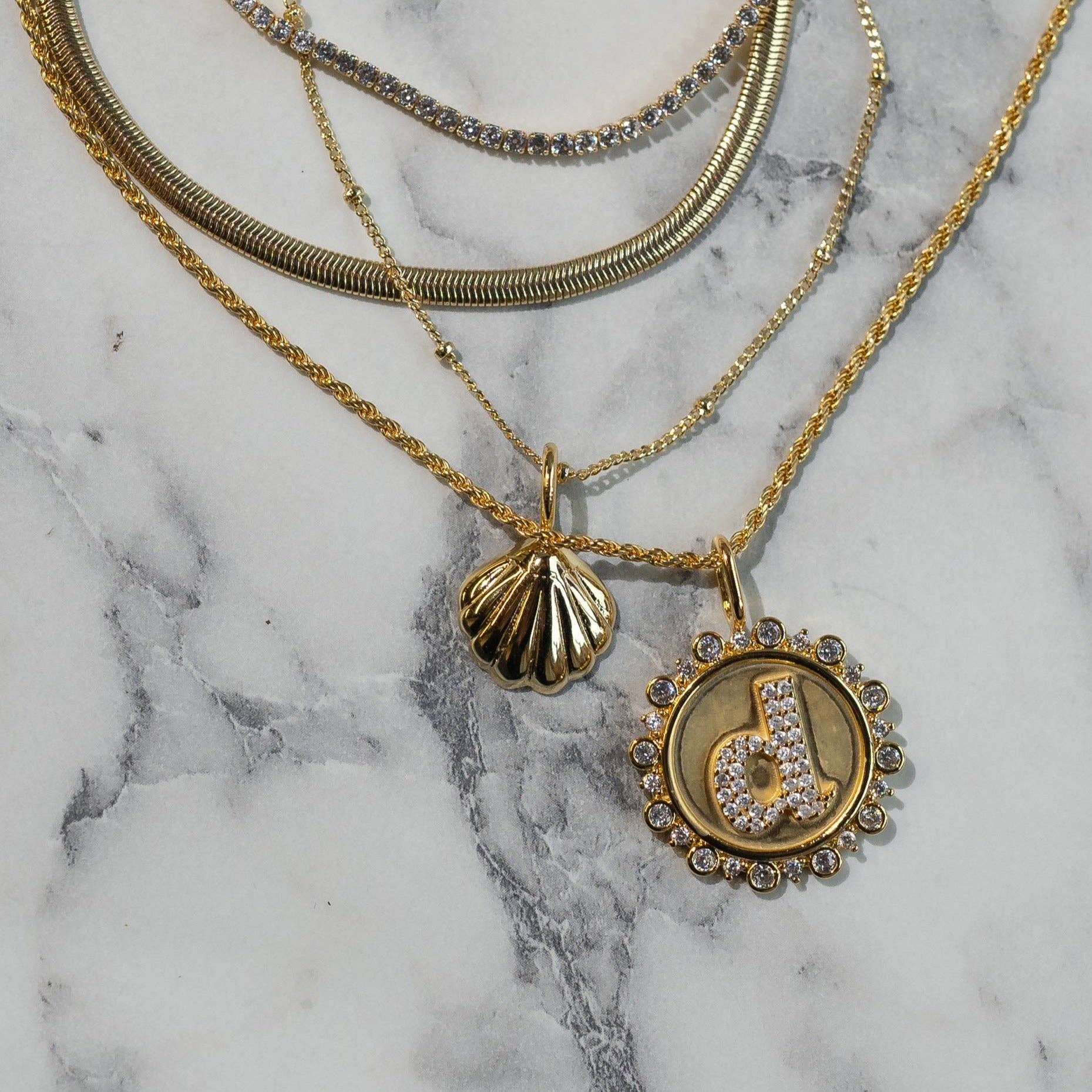 The Sis Kiss – Engroshandel Vedhæng/charm – Sea Shell Charm1