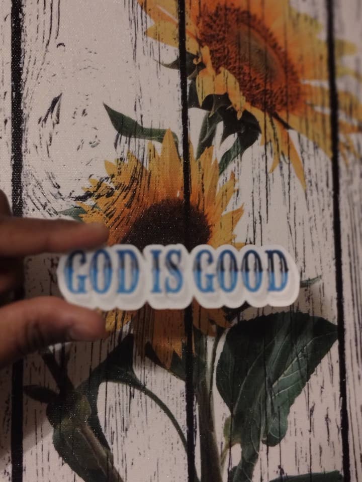 God Is Good Sticker for wholesale by MadeByHBK