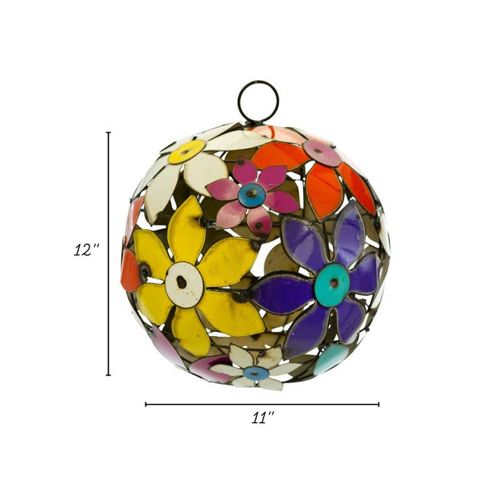 Rustic Arrow - Wholesale Outdoor Ornament/Decor - Hanging Metal Flower Ball
