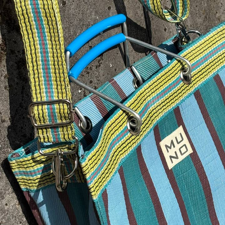 Muno - Wholesale Tote Bag - Women's - Recycled Nylon Tote Bag Ocean Breeze1