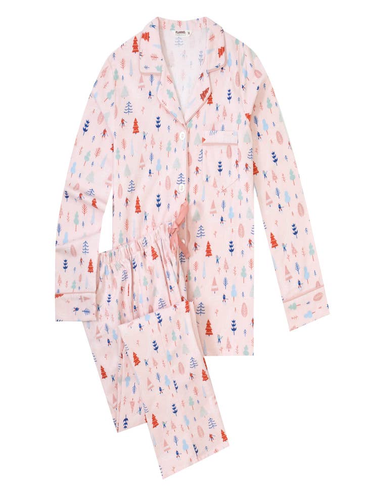 Women's Premium 100% Cotton Poplin Short Pajama Set – Noble Mount
