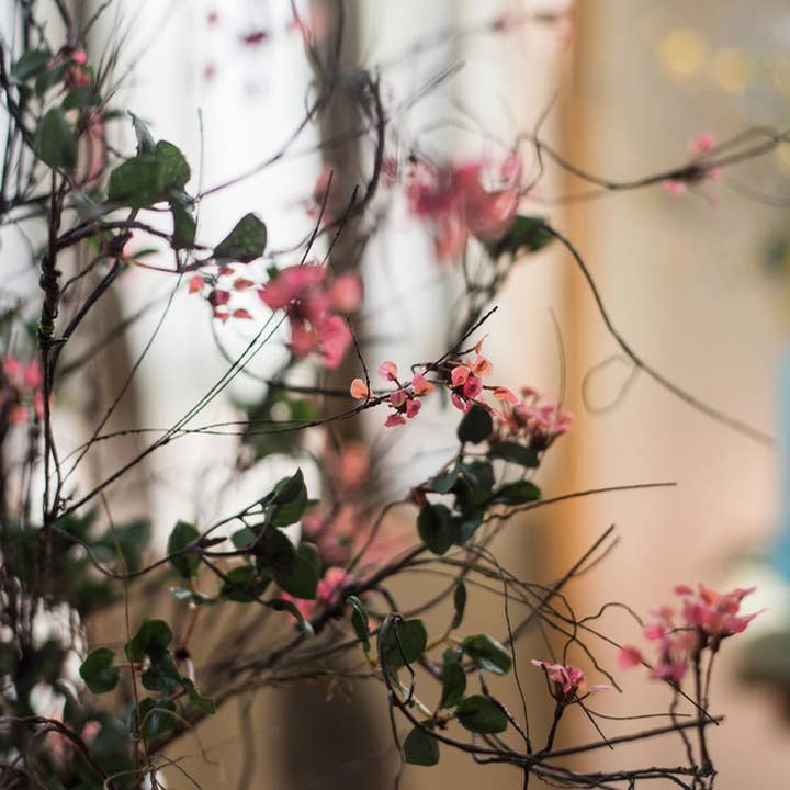 Rustic Reach - Wholesale Artificial Flowers - Artificial Colorful Baby's-Breath Vine Stem 27" Tall4