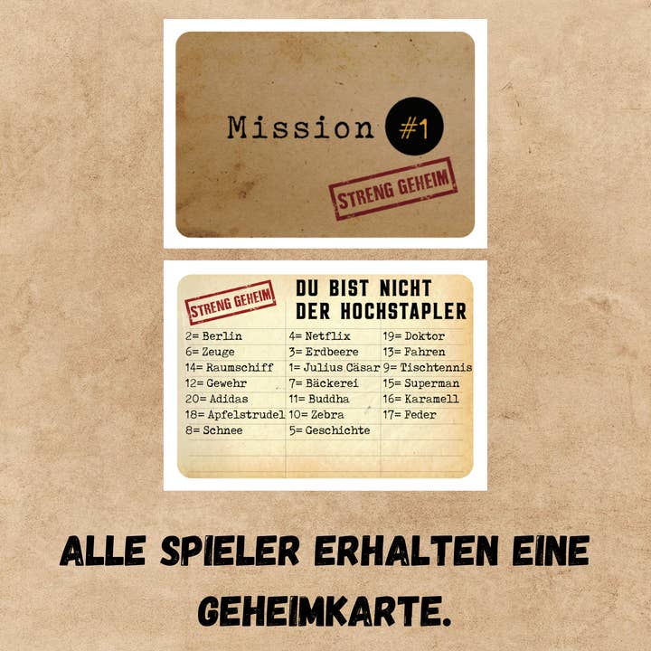 Oh Happy Games - Jeux de société – Jogo de tabuleiro por atacado – The Impostor – Você consegue desmascará-lo? Jogo de blefe, criatividade e desconfianças para toda a família1