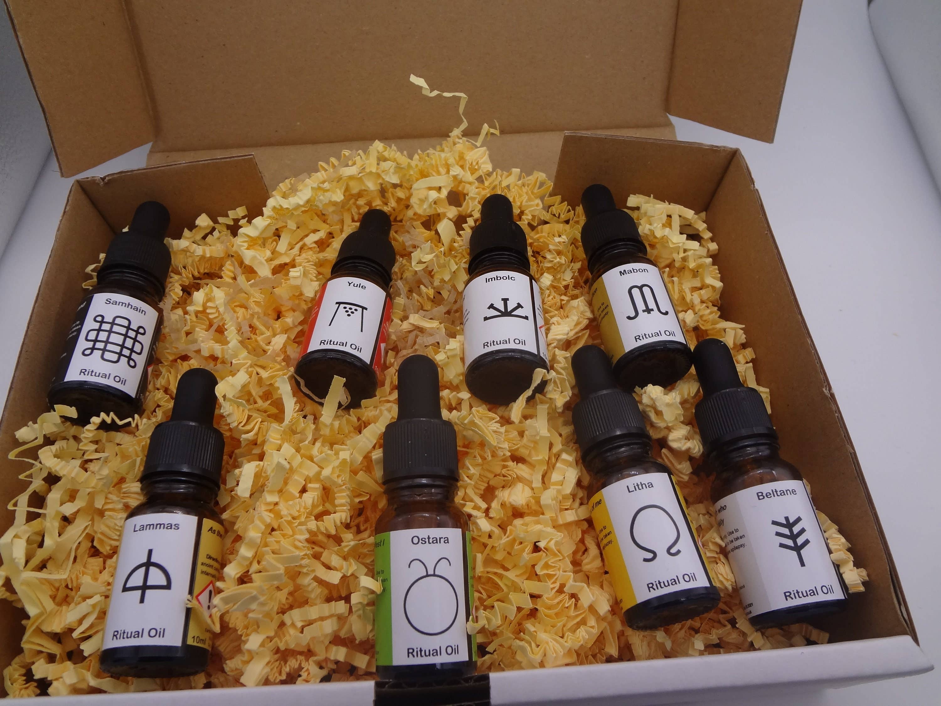 Earth Soul - Wholesale Essential Oil - Sabbat Ritual Oil Set, Pagan, Wicca, Witch, Essential Oils1