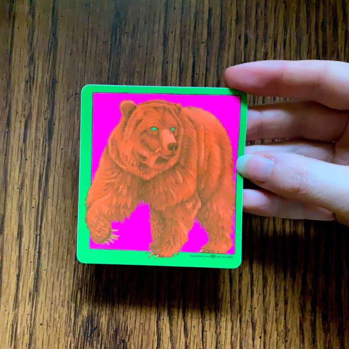 Psychedelic Lens - Wholesale Sticker - Bear sticker