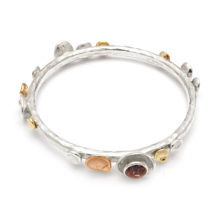 Ladies Statement Pebbles on a beach bangle for wholesale by Tamara Kelly Designs