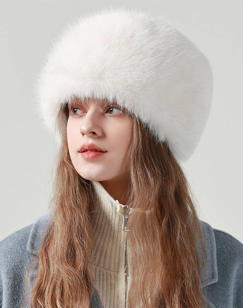 Crave by FW - Wholesale Bucket Hat - Women's - Fuzzy Furry Winter Faux Fur Hat Warm Fluffy Bucket Hat3