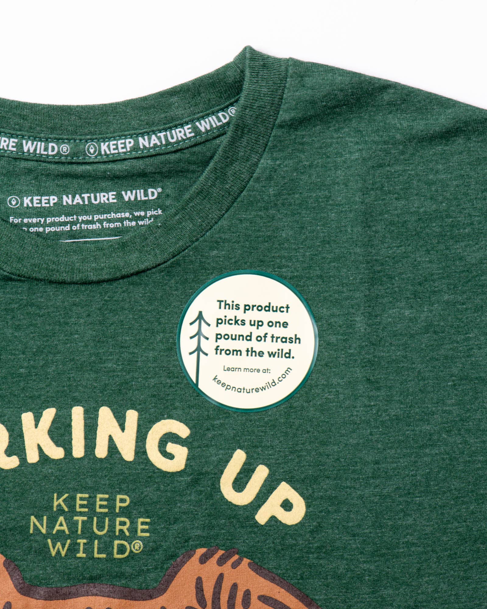 Keep Nature Wild - Vente T-shirt sérigraphié – unisexe - T-shirt unisexe "Barking Up All the Trees" | Forêt chinée4