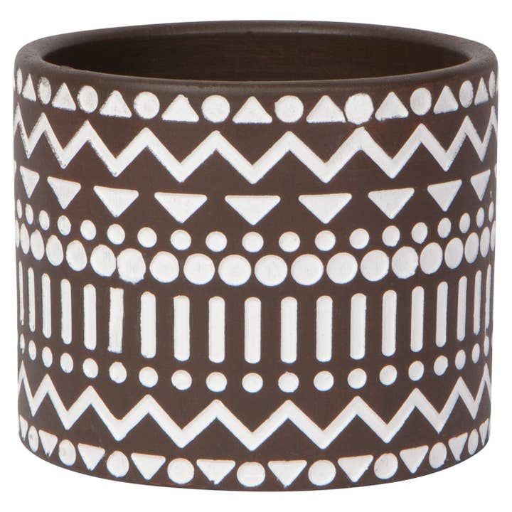 Danica Heirloom - Wholesale Plant Pot - Brown Spark Spark Plant Pot4