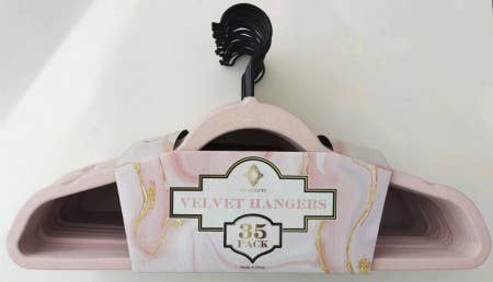 Concepts In Time - Wholesale Clothes Hangers - Concepts 35pk Space-Saving Velvet Hangers – Premium Grip12