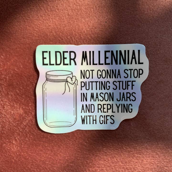 GetBullish - Wholesale Sticker - Elder Millennial Sticker