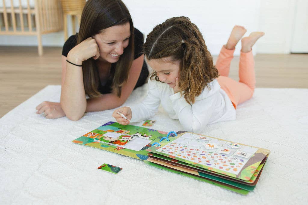 Spirit 'N Sprout - Wholesale Coloring & Activity Book - Kids & Baby - CASE Farm Busy Book for Toddlers - Matching Activity Book 1