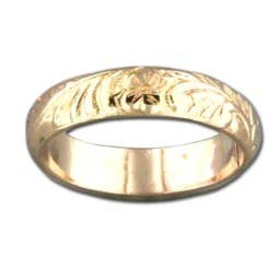 Wide Floral Wire Band Ring for wholesale by Mark Steel Jewelry