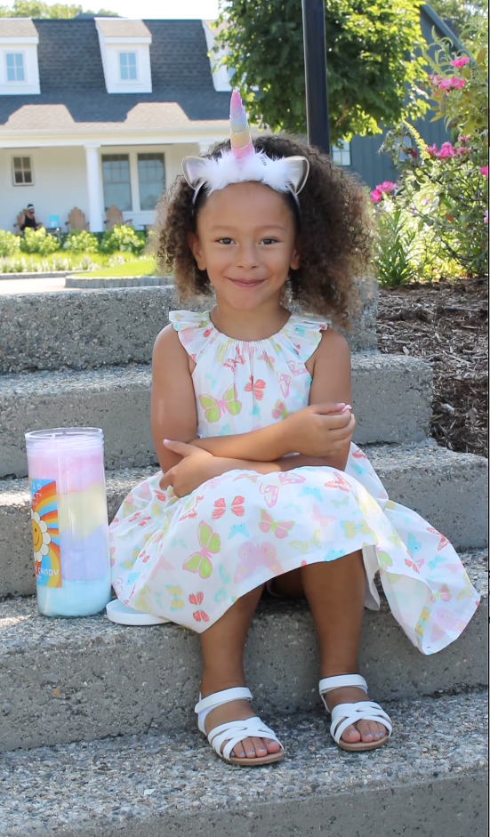 Minna - Wholesale Dress - Kids - Tiered Twirl Dress - Butterfly Ballet Petal Pastels26