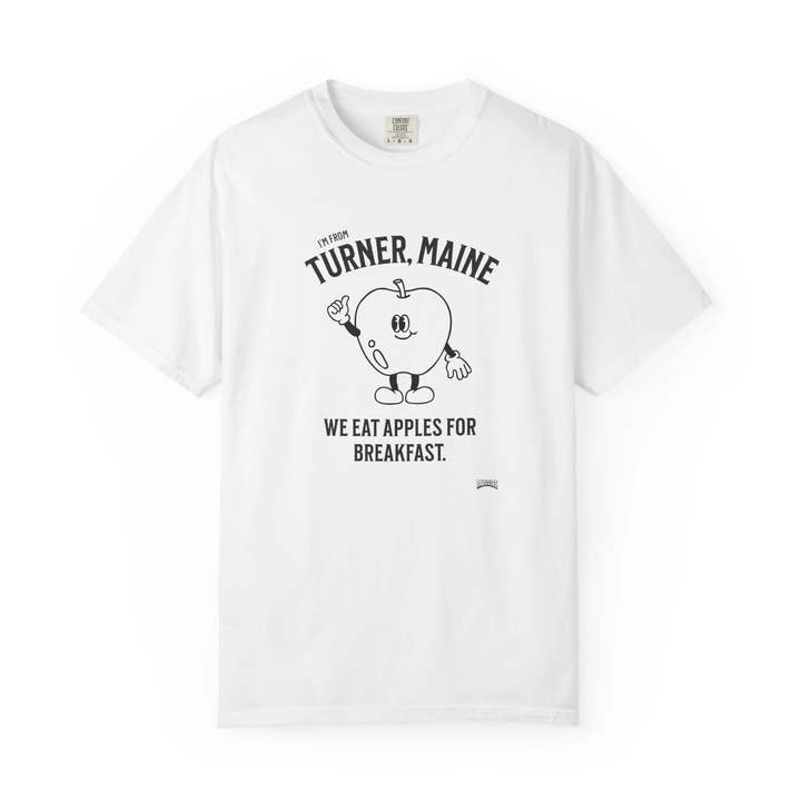 Camiseta Retro Apple por atacado de MUSSSEE