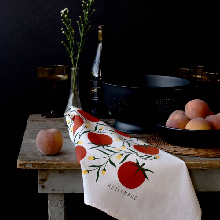 HAZELMADE® Tea Towels + Gifts - Wholesale Tea Towel - Tomato Tea Towel | Kitchen Decor3