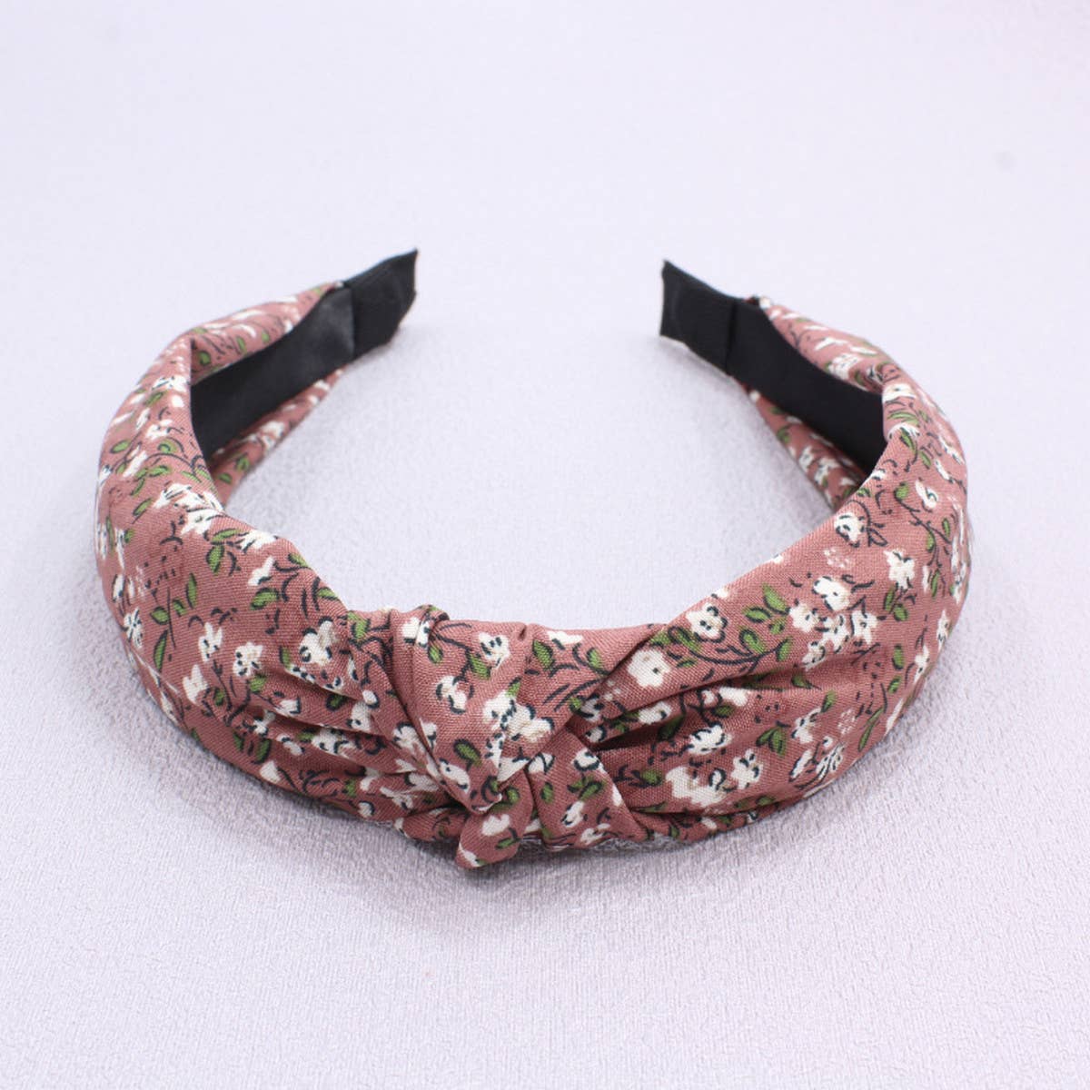 ACCITY - Wholesale Fashion Headband - Women's - SIMPLE PRINT NEW CROSS KNOT HEADBAND_CWAHA16714