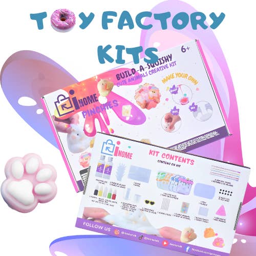 Build-a-Squishy Kit - Cute Animals for wholesale by Inome
