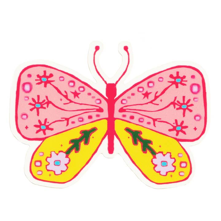BUTT HER FLY! sticker for wholesale by RAGS AF