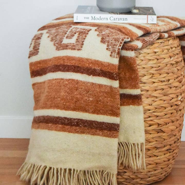 Wylde Brigade – wholesale Throw blanket – Jalapa Wool Blanket2