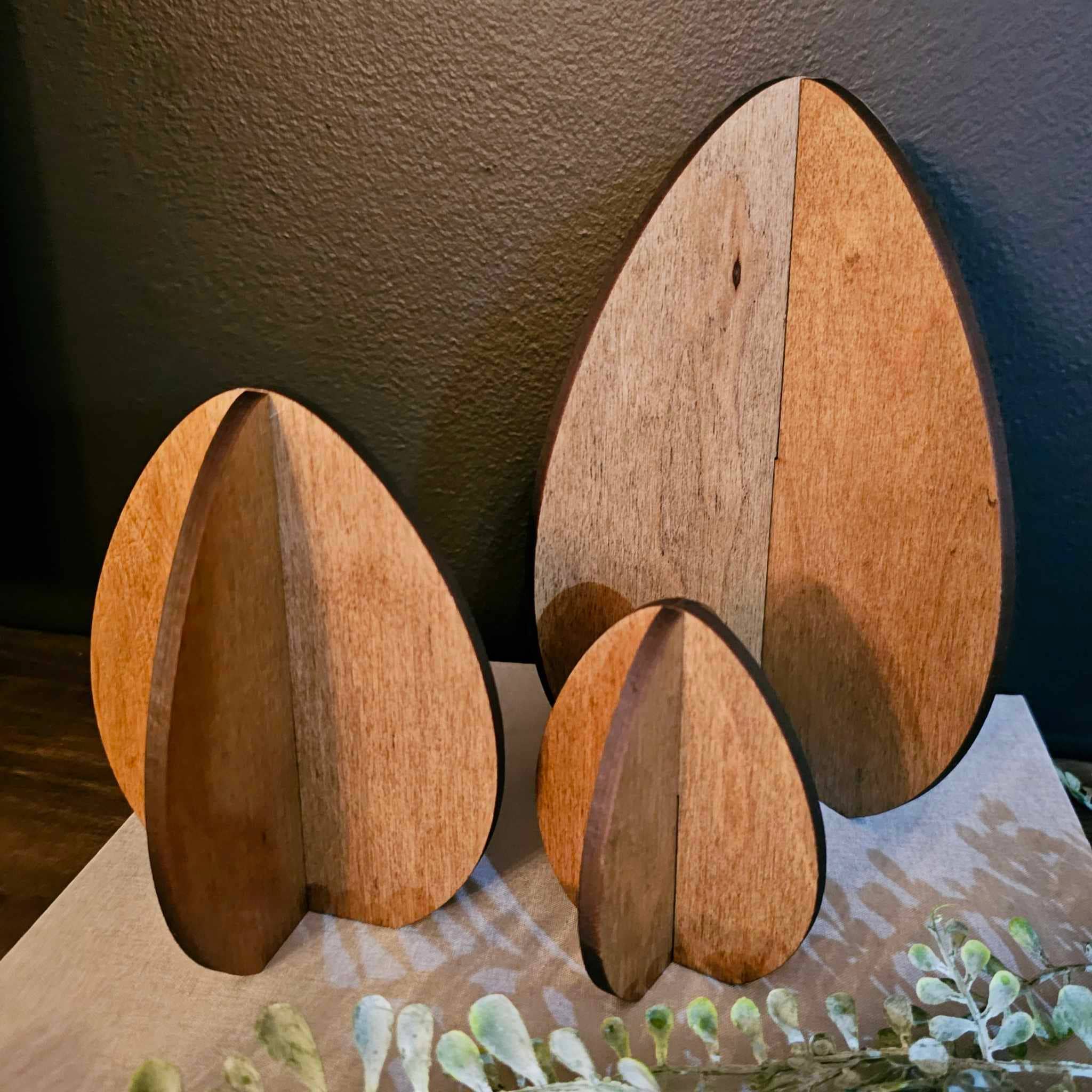 BD Lasers INC. - Wholesale Decorative Tabletop Object - 3D Egg Easter Decor Spring Tiered Tray Home Decor3