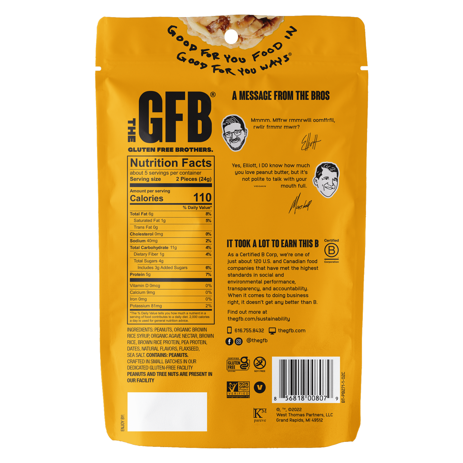 The GFB – wholesale Snack bar – Peanut Butter Gluten Free Protein Bites7
