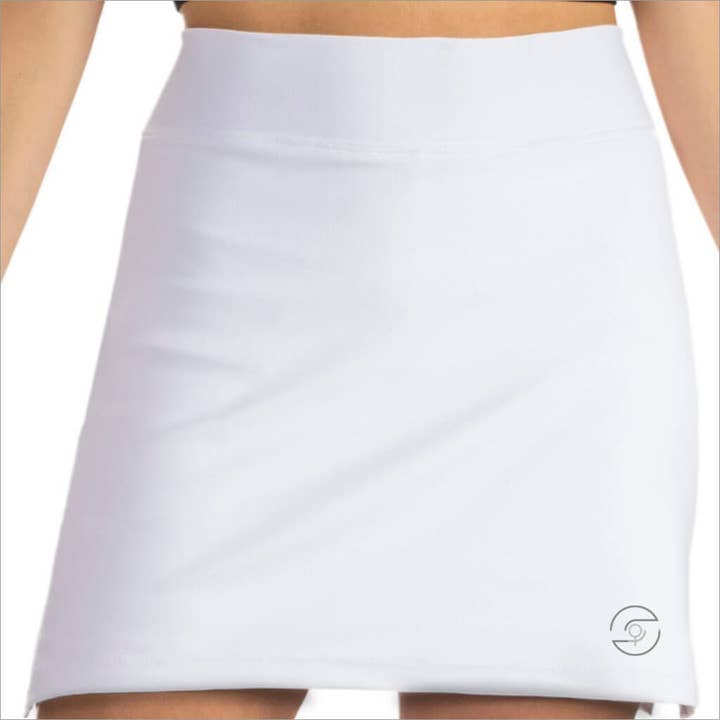 EFFEN WITTE ROK voor wholesale door Skort Obsession LLC