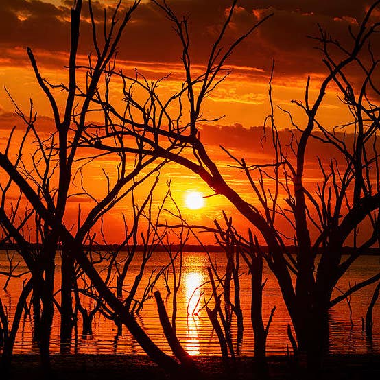 Impresión de Arte Fino de Puestas de Sol en el Lago de Texas TLS221 para venta al por mayor de Breaking Rules Photography