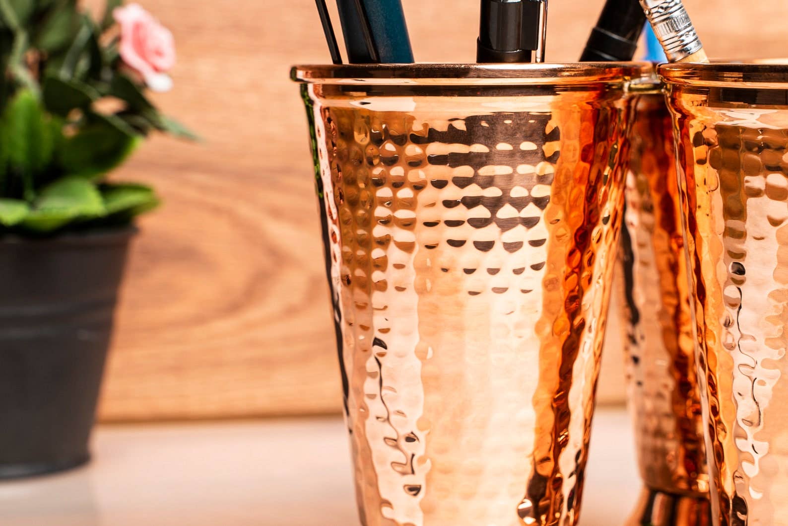 ALFIQ Copper – wholesale Spoon rest – Handmade Copper Cutlery Holder | Handmade Copper Dinner Table Organizer Decor3