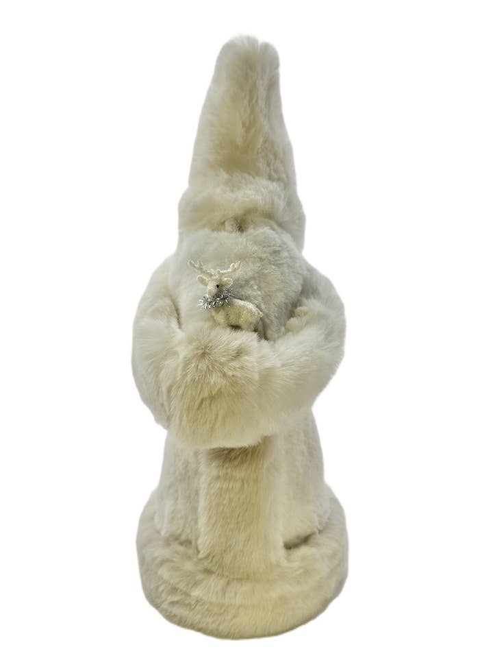 Papai Noel Travesso com Veado - Pelagem Marfim por atacado de Sherri's Designs