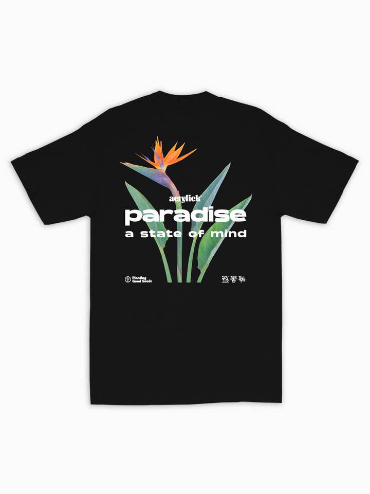 T-shirt Paradise pour la vente par Acrylick
