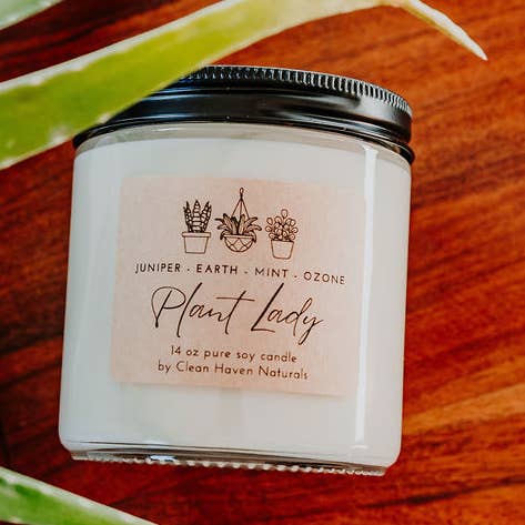 "La Dama de las Plantas" de la Colección de Velas de Regalo para venta al por mayor de Clean Haven