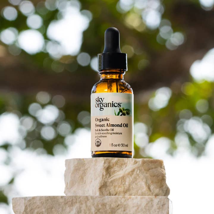 Sky Organics - Wholesale Bath/Body Oil - Organic Almond Oil 1oz6