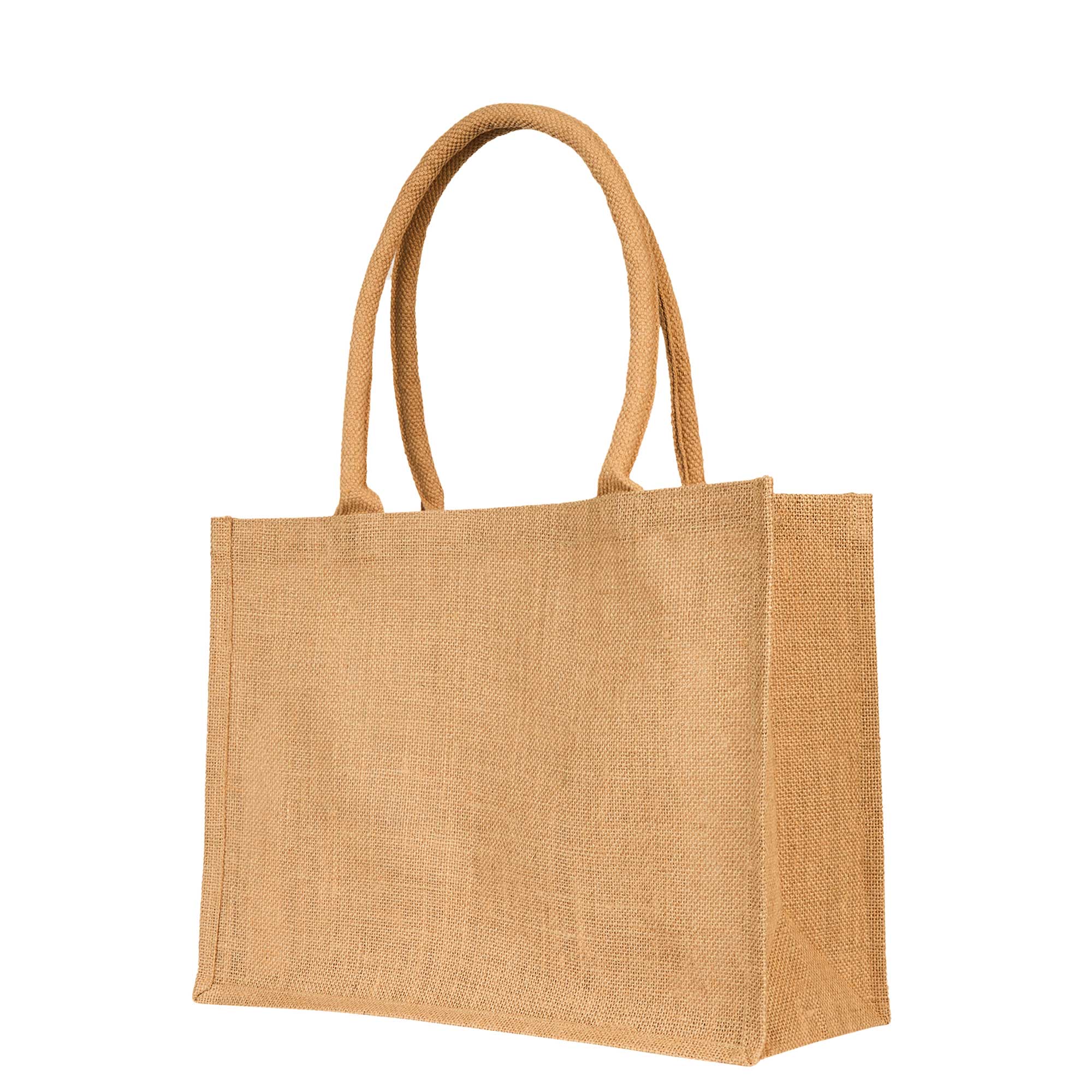 ecojutebags – wholesale Livsmedels-/Shoppingväska – 12 juteväskor för shopping 12"x16"x6" livsmedel & resa4