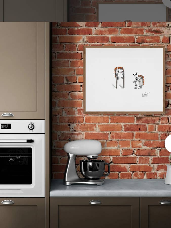 Cute Sushi Print for wholesale by Akesonscreations