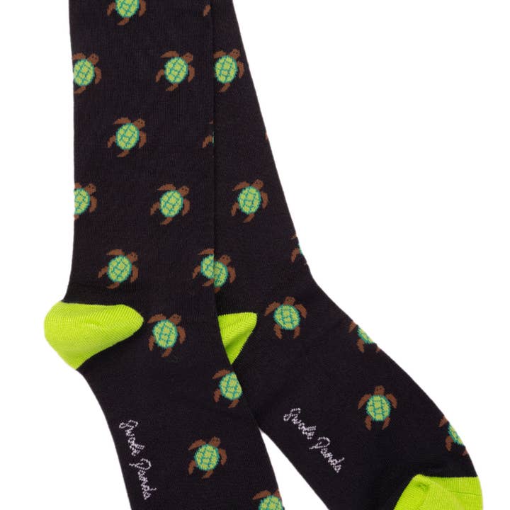 Turtle Bamboo Socks (3 pairs) - Men's for wholesale by Swole Panda