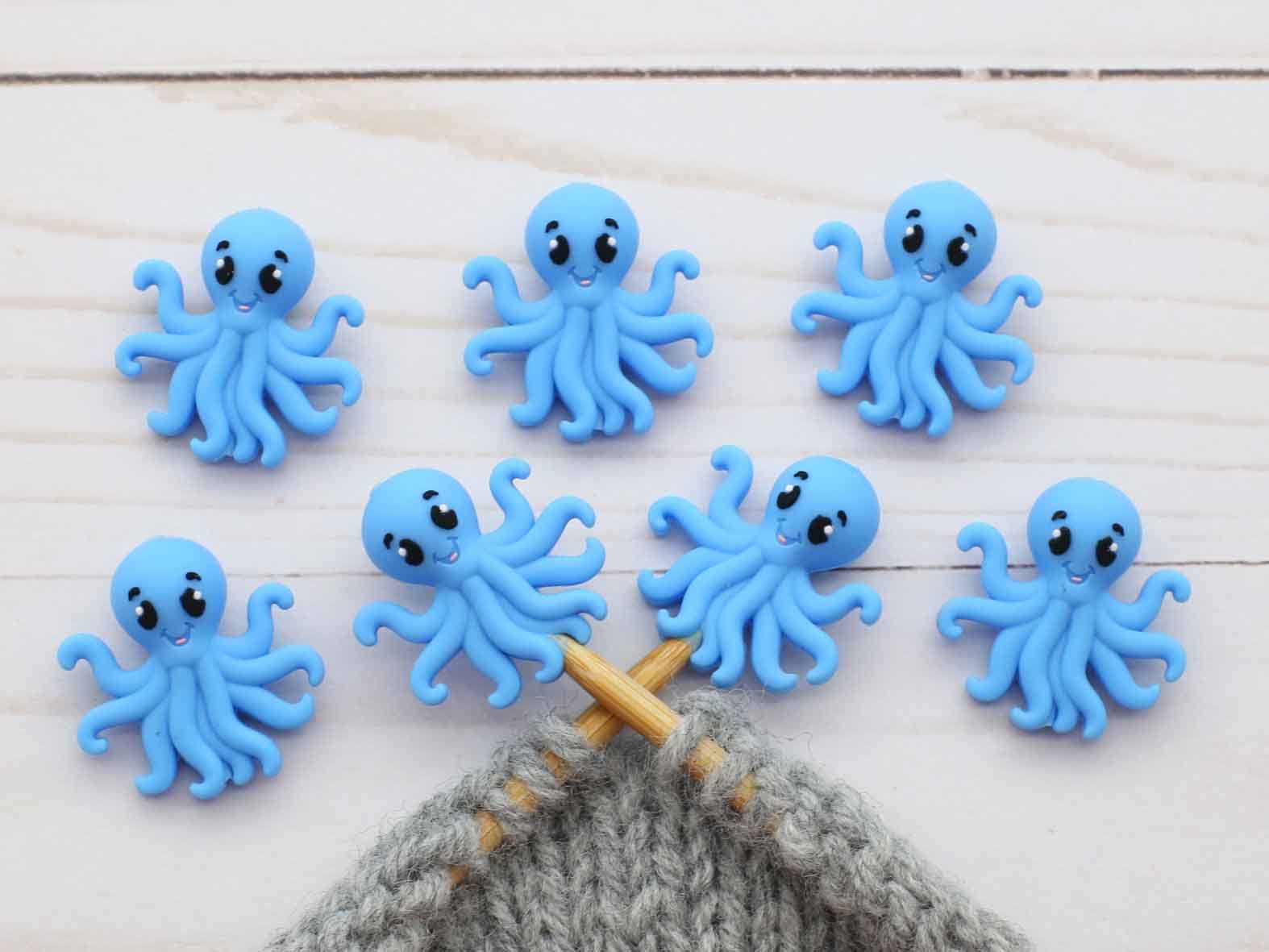 Fox & Pine Stitches - Wholesale Knitting/Crochet Supplies - Blue Octopus | Stitch Stoppers1